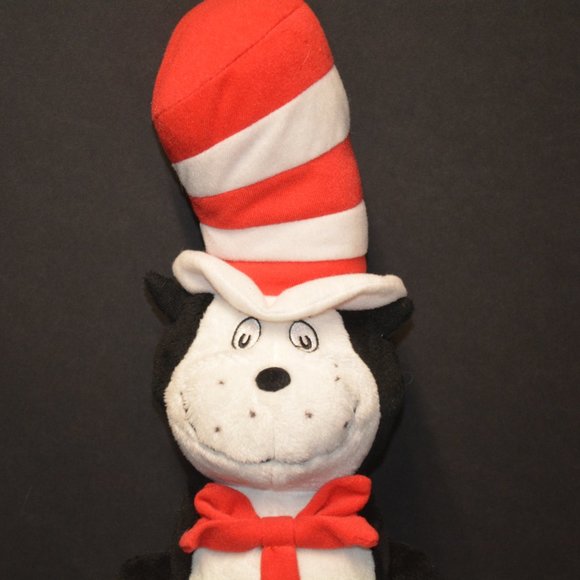 Dr Seuss Cat in Hat Plush Toy Doll Stuffed Animal - Picture 2 of 7